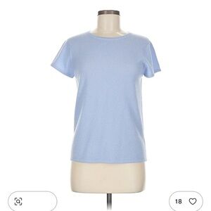 InCashmere Crewneck Cashmere Shirt EXCELLENT CONDITION